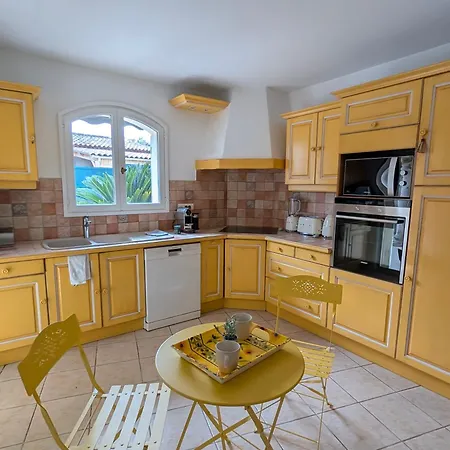 Flora -150m2, Swimming Pool, Sea On Foot, Air Conditioning * Carqueiranne