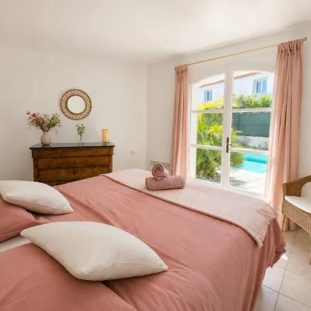 Flora -150m2, Swimming Pool, Sea On Foot, Air Conditioning Villa Carqueiranne
